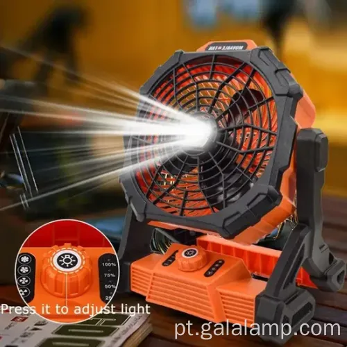 Suporte de luz LED recarregável portátil